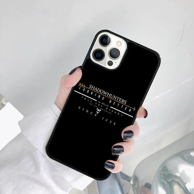 Series Shadowhunters TV Phone Case Cover For iPhone 17 Air 15 16 14 11 12 13 Pro MAX Plus Coque