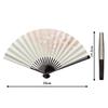Sakura made in for A traditional Japanese pattern paper handcrafted by Perfect for personal as a or x 33cm when Kyoto-style fan, design, hand-painted,
