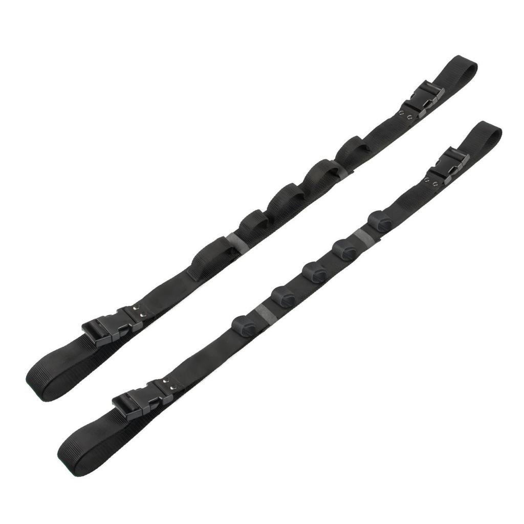 2 Pieces Vehicle Fishing Rod Holder Adjustable Carrier