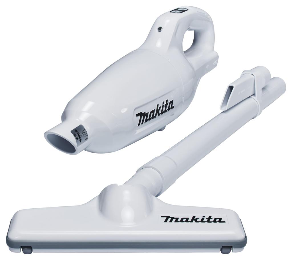 Makita Cordless Vacuum Cleaner Capsule Standard Run Standard Battery Charger Sold CL108FDZW White CL108, Type, 25-minute Time, Lightweight, Model,