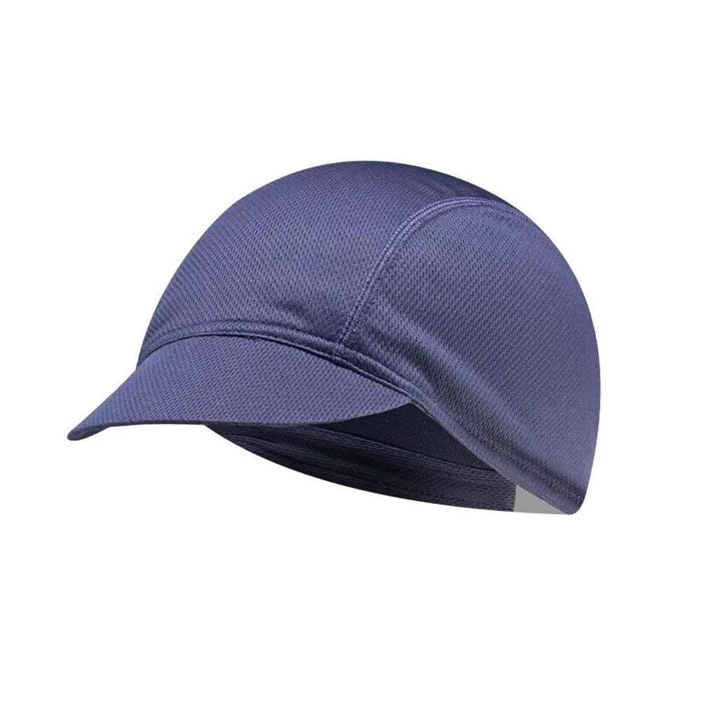 

New Cycling Cap Bicycle Hat With Visor UV Protection Sun Block Headwear For Men Women Road Bike Head Caps Helmet Liner темно-синього кольору