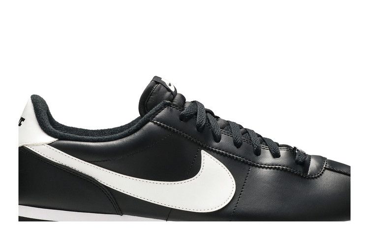 Men's Sneakers Nike Cortez Basic Black White Black/White-Metallic Silver