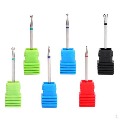 Emery Nail Files Drill Tip Manicure Acrylic Gels Removal Cuticle Clean Electric Grinding Polishing
