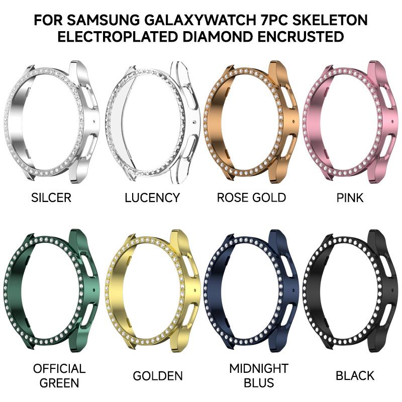 PC Case for Samsung Galaxy Watch 7 40mm 44mm SmartWatch Cover Protector Hollow Bumper for galaxy Watch 7 40 mm 44 mm Accessories