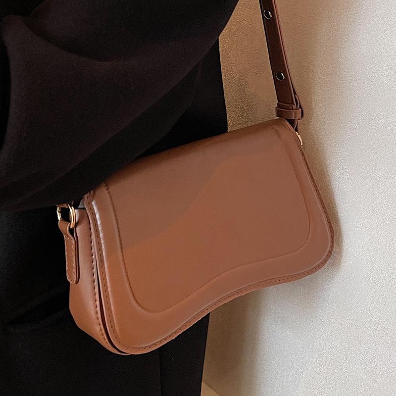 Hochwertige Nische Crossbody Bag Im Herbst und Winter Neu Trendy Vielseitig Mode Trendy Ein-Schulter Achselhöhle Kleine Quadratische Tasche