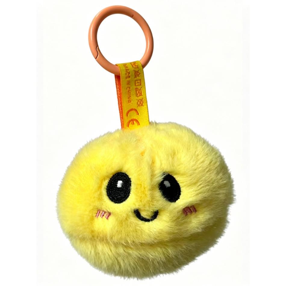 1-12Pcs Squishy Dumpling Plush Kawaii Keychain Facial Expression Plush Cartoon Stuffed Doll Kawaii Toy Room Decor Children Gifts