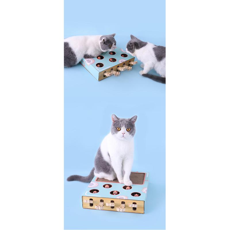 Katze spielt Hamster Spielzeug Hamster Maschine süße Spielzeug für Katze Kätzchen Jagd spielen Kratzen Beißen