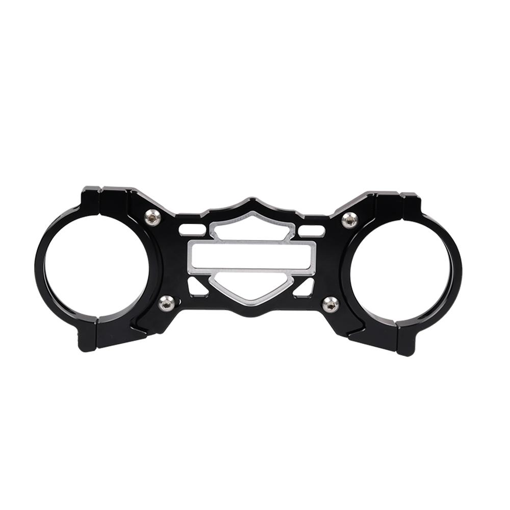 For Harley Sportster XL Iron 883 1200 Accessories Front Fork Balance Shock Bracket Absorber Brace Suspension Steering Holder