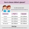 Children's Ultralight Transparent Eyeglass Frame with Soft Nose Pads for Boys & Girls (Model 89213ET)