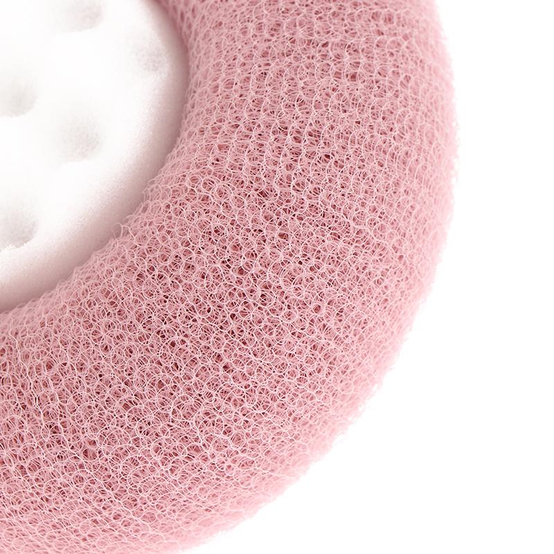3D Honeycomb Sunflower Bath Towel Scrub Bath Massage Bath Ball With Sucker Bathing Brush Back Rub Mud Bath Sponge Exfoliate