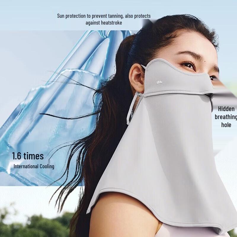 beneunder Blusher Neck Protection Sunscreen Mask