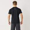 Träningskläder Kortärmad L Snabbtorkande T-shirt, Fukttransporterande, Snabbtorkande, K2JACM10, Svart,