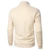 Neuer Herren Stehkragen Casual Hoodie Herren Einfarbig Modischer Herren Pullover Hoodie