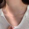 Elegant Gold Beaded Necklace for Women - 2024 Clavicle Chain, Luxury Neck Accessory