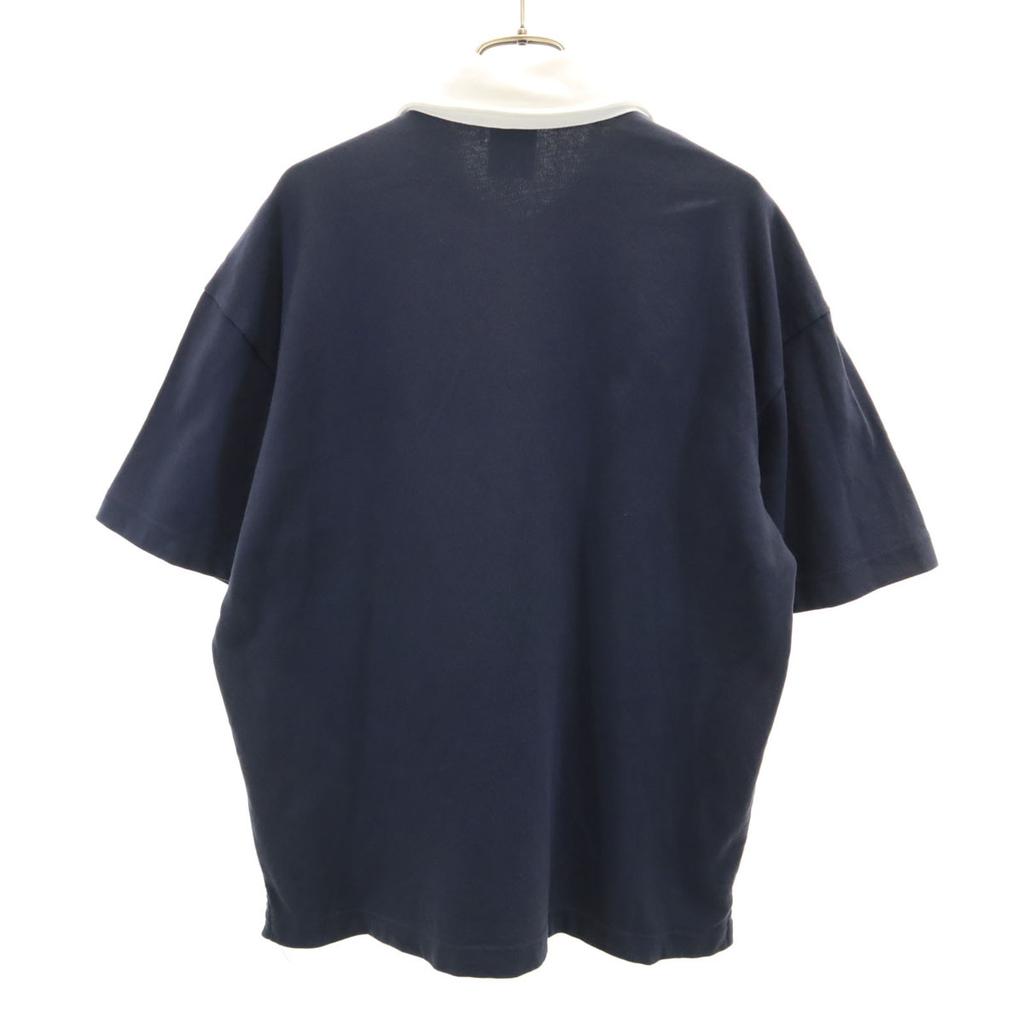 Puma Short Sleeve Polo Shirt S Navy System Men's Used