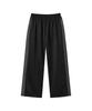 Mihag Sponsor Logo Mesh Jersey Wide Pants (Black)