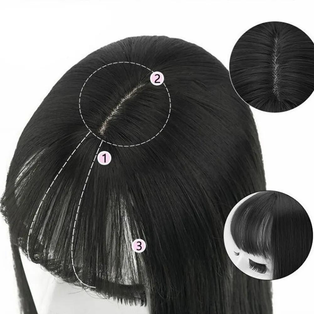 Natural C-curl Wave Long Hair Wig Full Wig Women's Long Wig