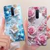 For Realme X2 Pro Case Soft Silicone TPU Protective Butterfly Painted Phone Case For RealmeX2 X 2T X 2Pro Oppo K5 Cover Coque