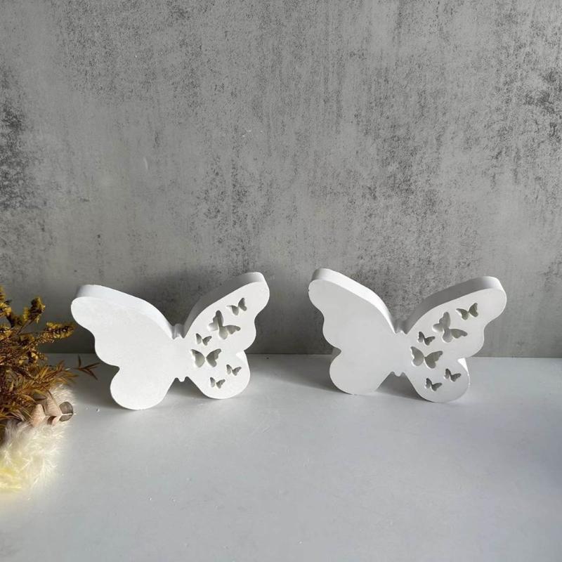 Butterfly Resin Molds for DIY Craft Gypsum Ornament Holiday Gift