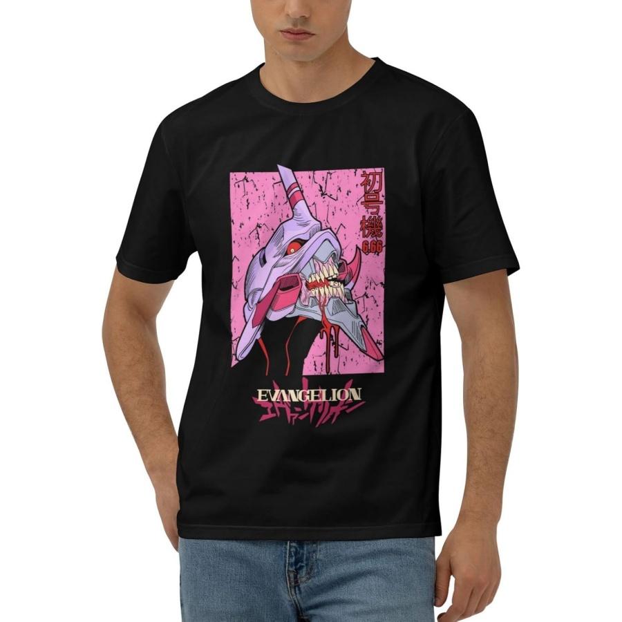 

Leahy Mens T-Shirt Evangelion T Shirt Cotton Tee Sport Tee Undershirts XXXXXL різнокольоровий