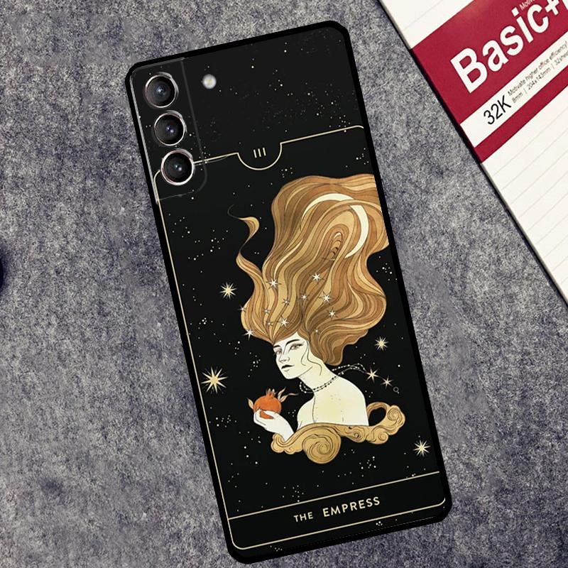 Astrology Tarot Cards Case For Samsung Galaxy S24 S23 S22 S21 Plus Ultra Note 20 S9 S10 Note 10 S20 S21 FE Cover