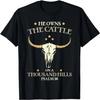 He Owns The Cattle On A Thousand Hills Psalm Christian T-Shirt