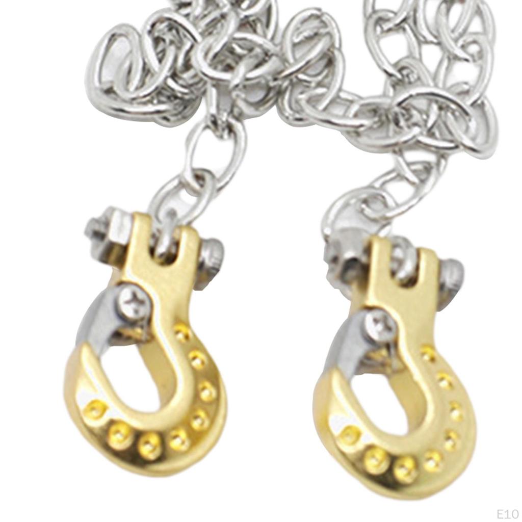 Chain with Hook for 1:10 RC Car Trailer Decoration