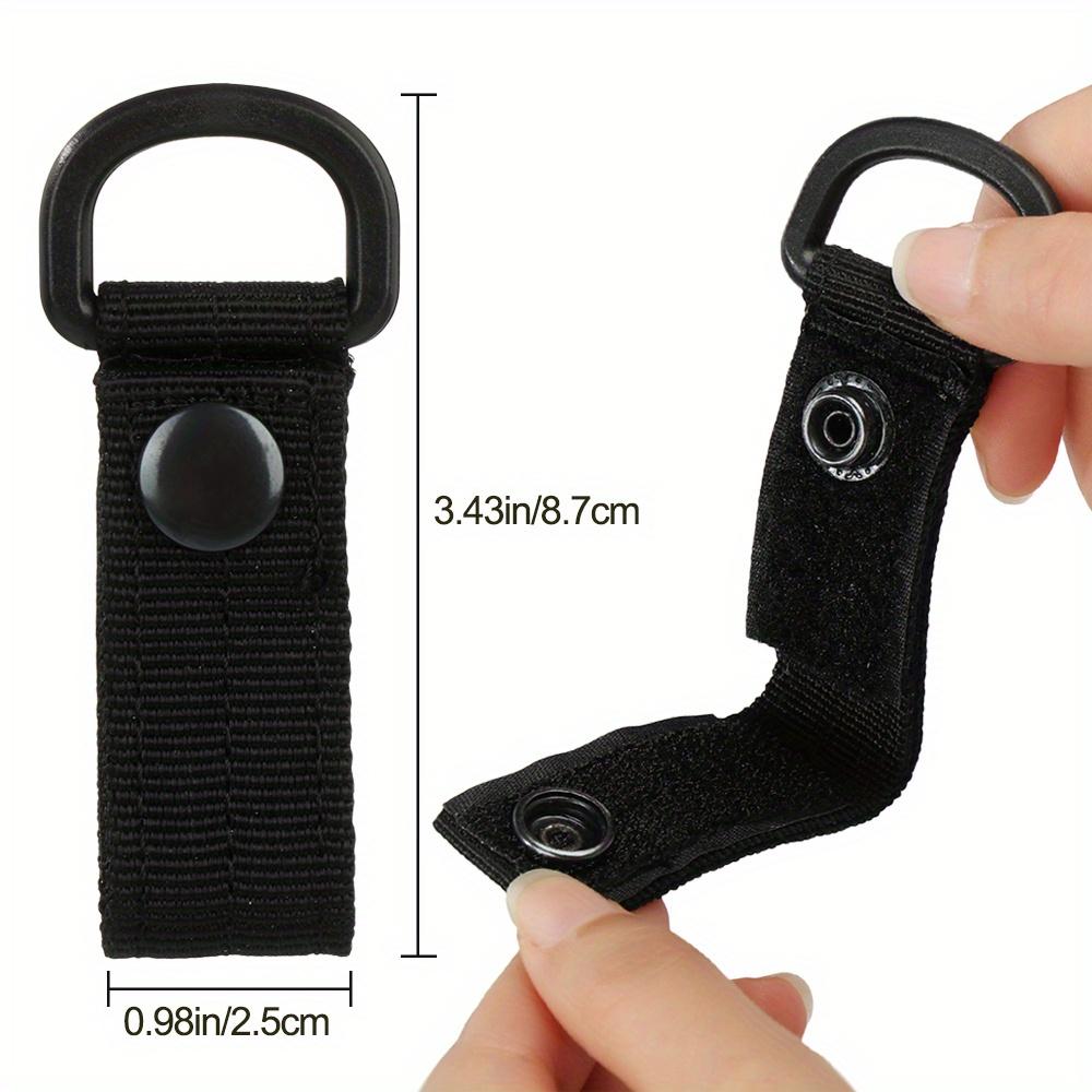 Versatile Nylon Webbing Outdoor Buckle, Portable Hanging Strap Clips for Belts And Keychains, Ideal for Outdoor Sports Gear