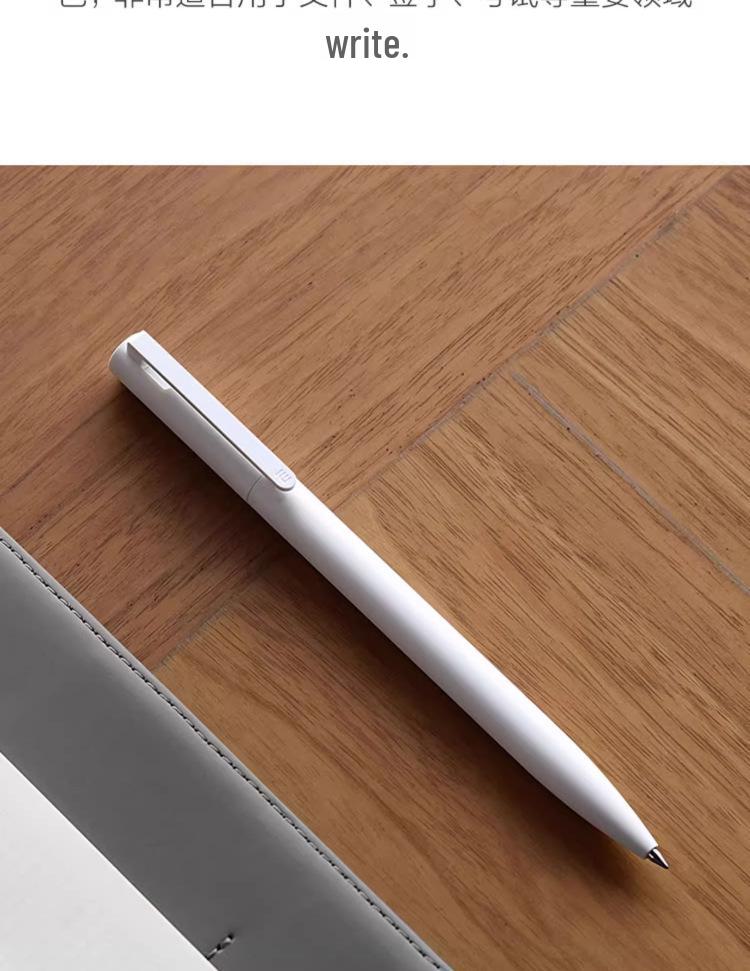 Xiaomi Gel Pen Set: 10 Pieces, 0.5mm, Ideal for Business, Office, Students, and Teachers.