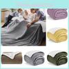 Поліестерова флісова ковдра з підвищеною теплотою для ліжка, дивана, кемпінгу та подорожей