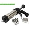Stainless Steel Cookies Press Kit Included 7 Pipe Nozzle And 13 Cake Decoration Mould