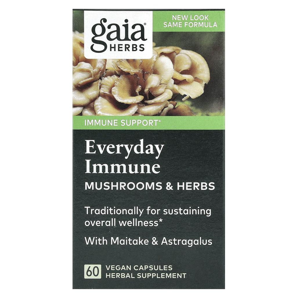 Everyday Immune, Mushroom & Herb, Veggie Capsules 60