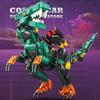 Non-Toxic Creative T-Rex Bricks Puzzle Toys Moc Mech Dragon Building Kit 3D Dinosaur Block Triceratops Robot Model Gift For Kids Adult New