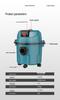 High-Power Industrial Lithium Battery Vacuum Cleaner for Home, Car, and Commercial Use