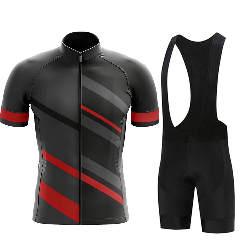 Team Men Summer Short Sleeve Set Breathable Racing Sport MTB Bicycle Clothes Outdoor Bike Uniform 2026 Summer Breathable Cycling Suit Set