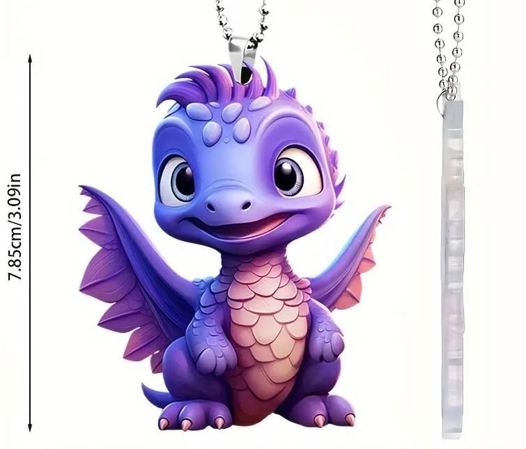 

Acrylic Vibrant 2d Hanging Charms Ideal For Car Decoration And Festive Holiday Ornaments