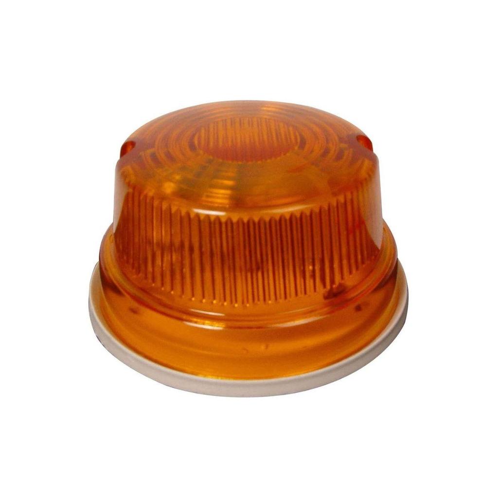 12V Volts Round Flashers Lights Universal Vehicle For Truck Tractor Bus,Iseki,Yanmar Lights Emergency Vehicle Flashers Amber| 2 Pieces