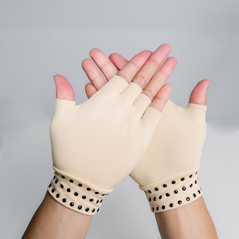 Unisex Half-Finger Gloves Suitable for Cycling, Driving, Hiking, Fitness, Fishing, Sun Protection