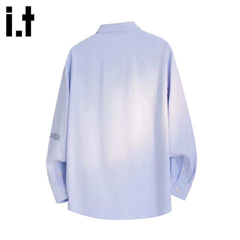 :CHOCOOLATE IT Embroidered Graphic Long Sleeve Shirt