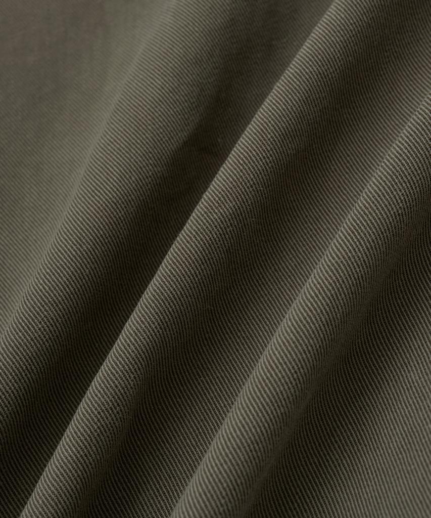 Lougeu Ribbon Pocket Mini Skirt_Khaki