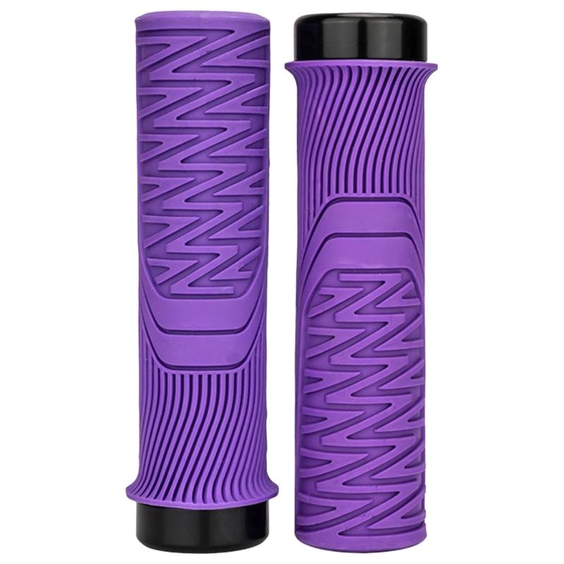 Nonslip Cycling Handle Grips Mountain Bike Handlebar Grips Replacement Cycling Handle Grips with Aluminium Locks