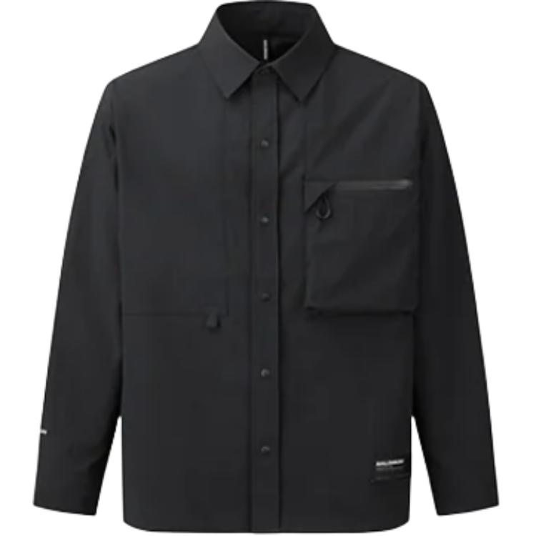 

SALOMON Рубашка мужская из мягкой ткани с заостренным воротником, свободного кроя на пуговицах, с длинным рукавом C29955 M