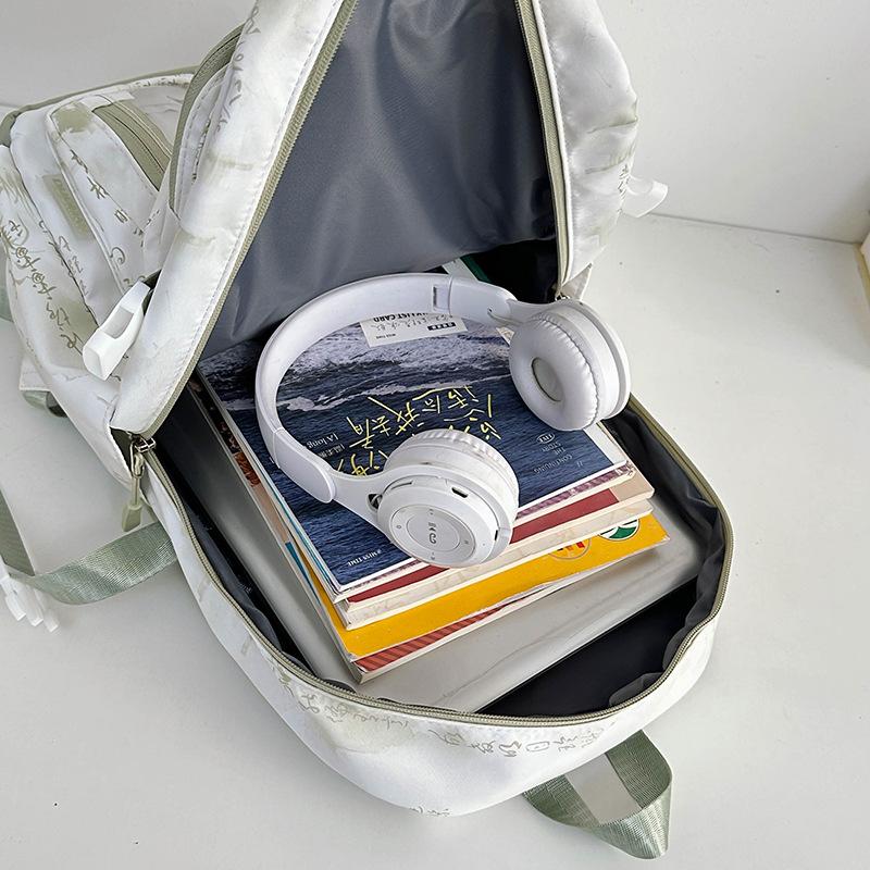 Transparent Schoolbag, Large-capacity Backpack for Girls, High School Students, Casual Computer Backpack