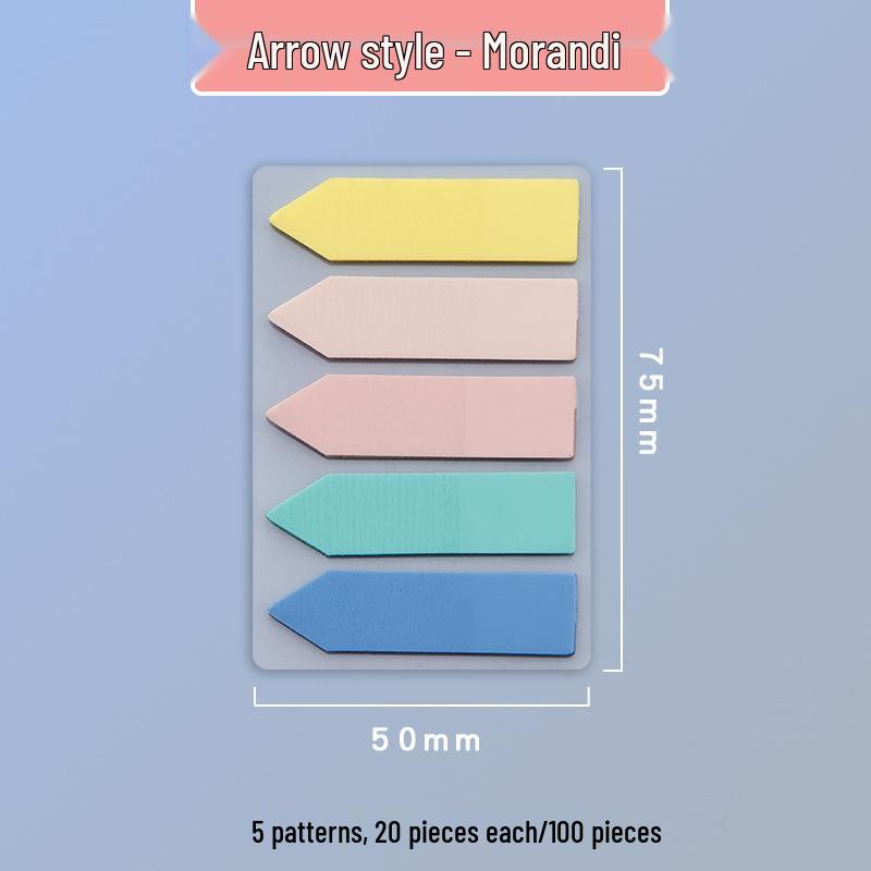 Прозрачные записываемые липкие закладки и разделители страниц