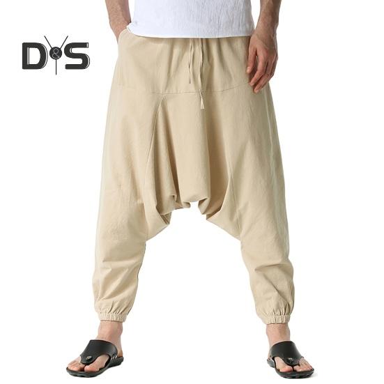 

Брюки с глубоким шаговым швом, средней посадки, эластичный пояс на шнурке с большими вместительными карманами, брюки свободного кроя для походов, работы, путешествий, повседневной носки XL хаки