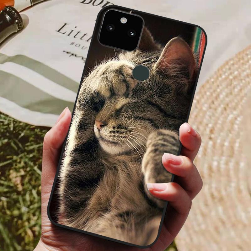 Modische Mattes Case Für Google Pixel 5A 5G 5 Case Weiches Silikon Google Pixel 4A 5G 4G Case Rückseite Pixel5 Pixel4A Cases Hüllen