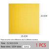 Non-Toxic Baseplate 32X32 16X32 Dots Classic Brick Plate Building Blocks Diy Constructor Parts Baseplates Compatible Brands City Friends