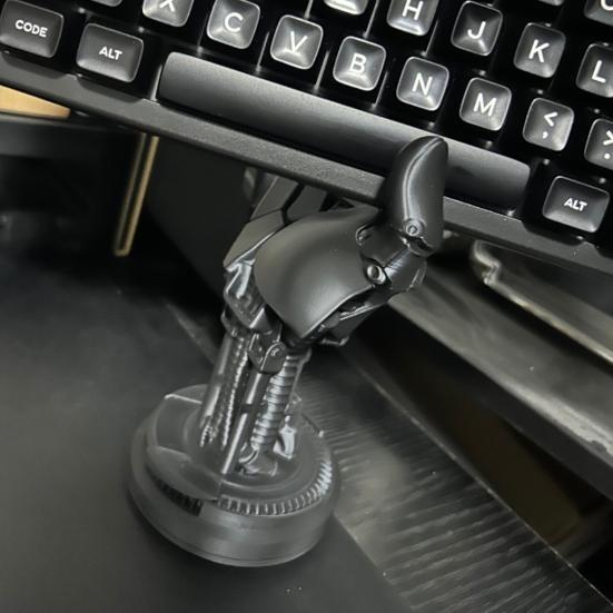 Game Controller Holder Stand 3D Printed Universal Gaming Headphone Controller Stand Mechanical Hand Statue