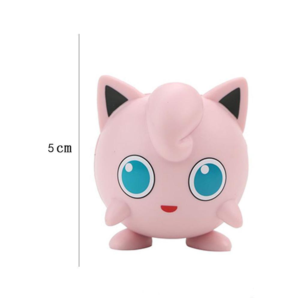 Pokemon Pikachu Anime Figure Toys Pikachu PVC Cake Car Decoration Ornaments Action Figure for Children Birthday Christmas Gifts