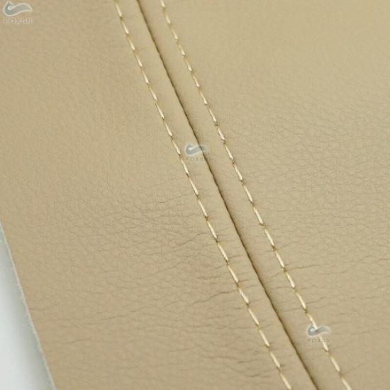 Beige Leather Console Armrest Box Cover For Honda Accord 9th Gen 2014 2015 2016